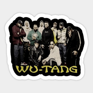Wutang Clan Hip-Hop Sticker